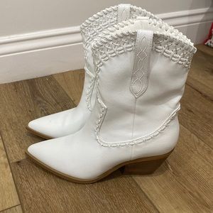Billini white boots